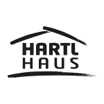 Logo HARTL HAUS in Schwarz