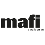 Logo mafi in Schwarz