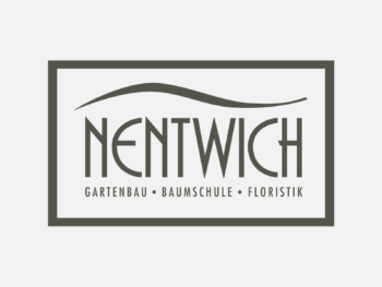 Logo Nentwich in Farbe auf grauem Hintergrund